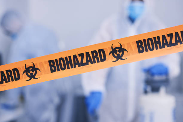 Professional Blood Cleanup technician working in Marion, AR